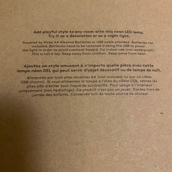 Coach LED Heart Lamp - NO Glass - Picture 7 of 8